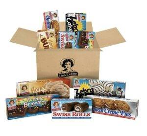 Little Debbie Variety Pack, Zebra Cakes, Cosmic Brownies, Honey Buns, Oatmeal Creme Pies, And Swiss Rolls (1 Box Each), 48 Piece Assortment